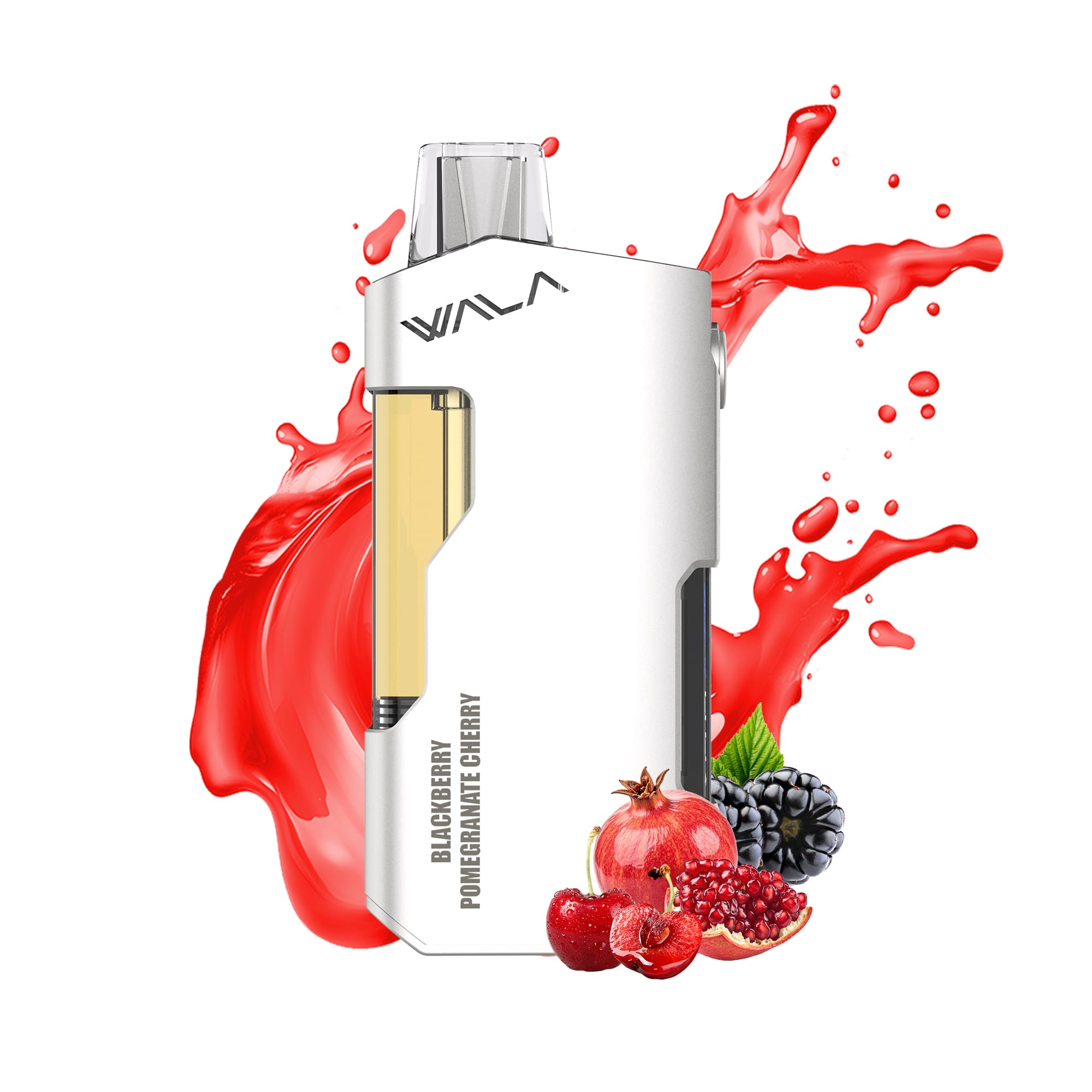 Blackberry-Pomegranate-Cherry Wala YO 18000 Puffs - Blackberry Pomegranate Cherry - Image 1