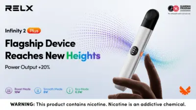 RELX Infinity 2 Plus Device – Meteor Flash